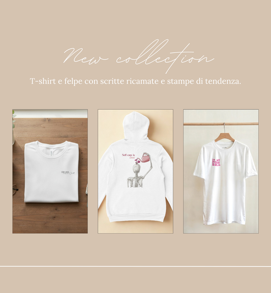 Ti presentiamo la nuova collezione "Stampe e Ricami"