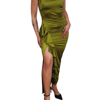 Abito elegante con rouches