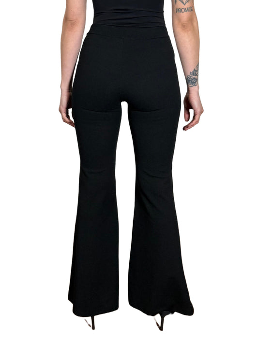 Pantalone elasticizzato a zampa-Violet&#x27;s Closet