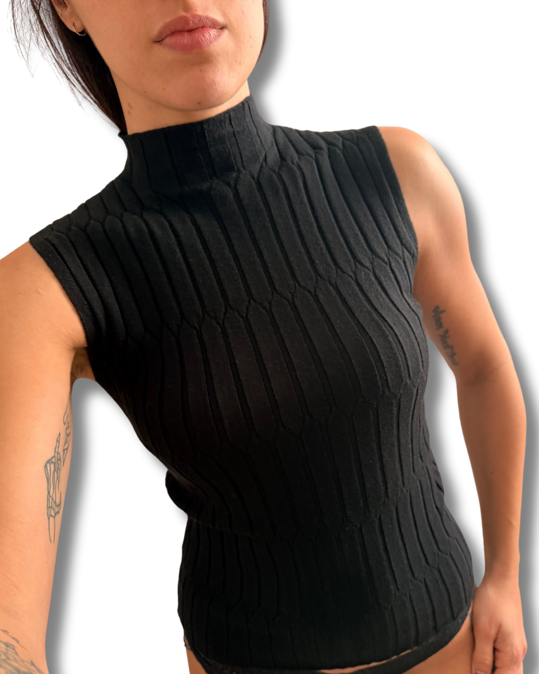 Top caldo misto viscosa