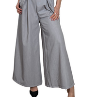 Pantalone a palazzo con pinces-Violet&#x27;s Closet