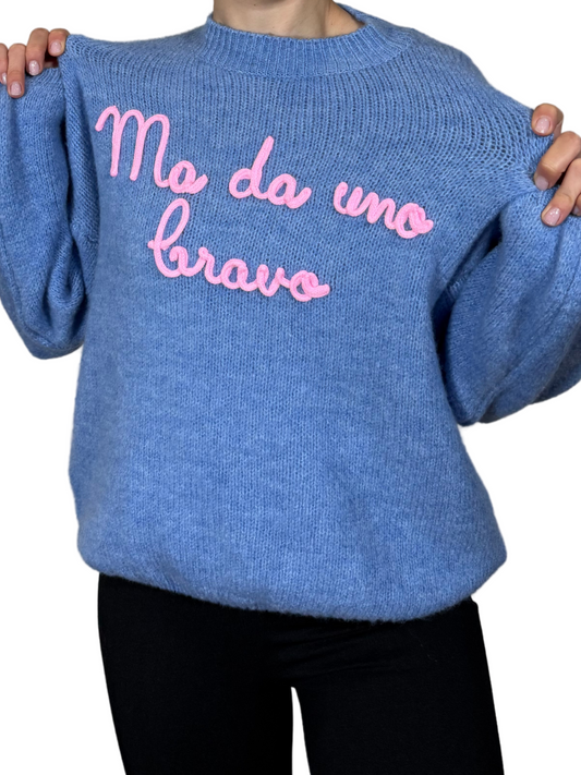 Maglione "Ma da uno bravo"-Violet&#x27;s Closet