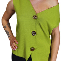 Gilet con bottoni dorati-Violet&#x27;s Closet