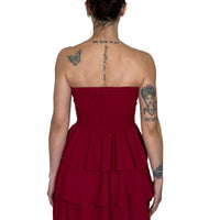 Abito corto a balze-Violet&#x27;s Closet