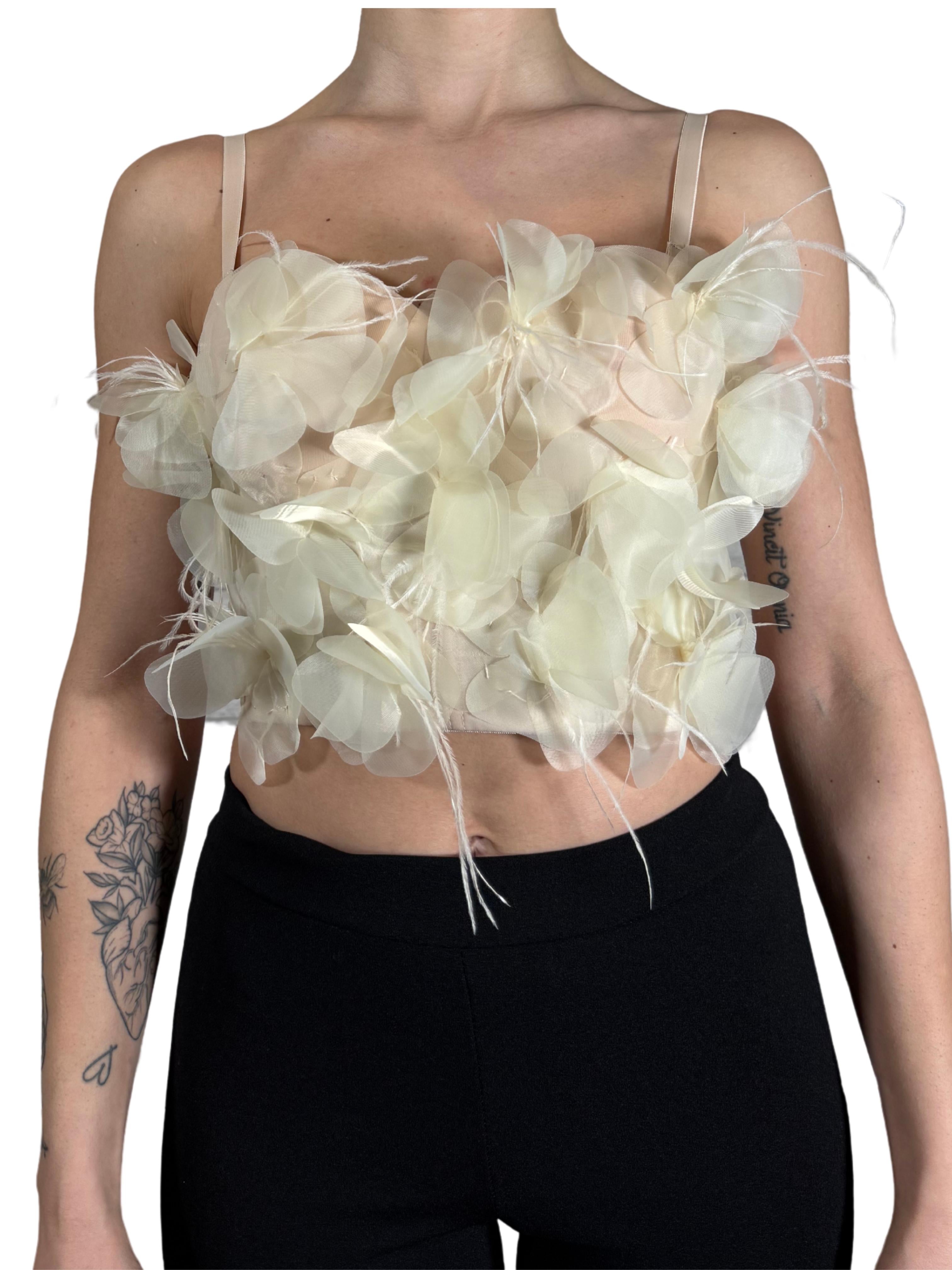 Corpetto strutturato floreale-Violet&#x27;s Closet