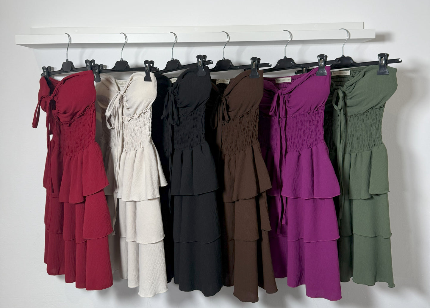 Abito corto a balze-Violet&#x27;s Closet