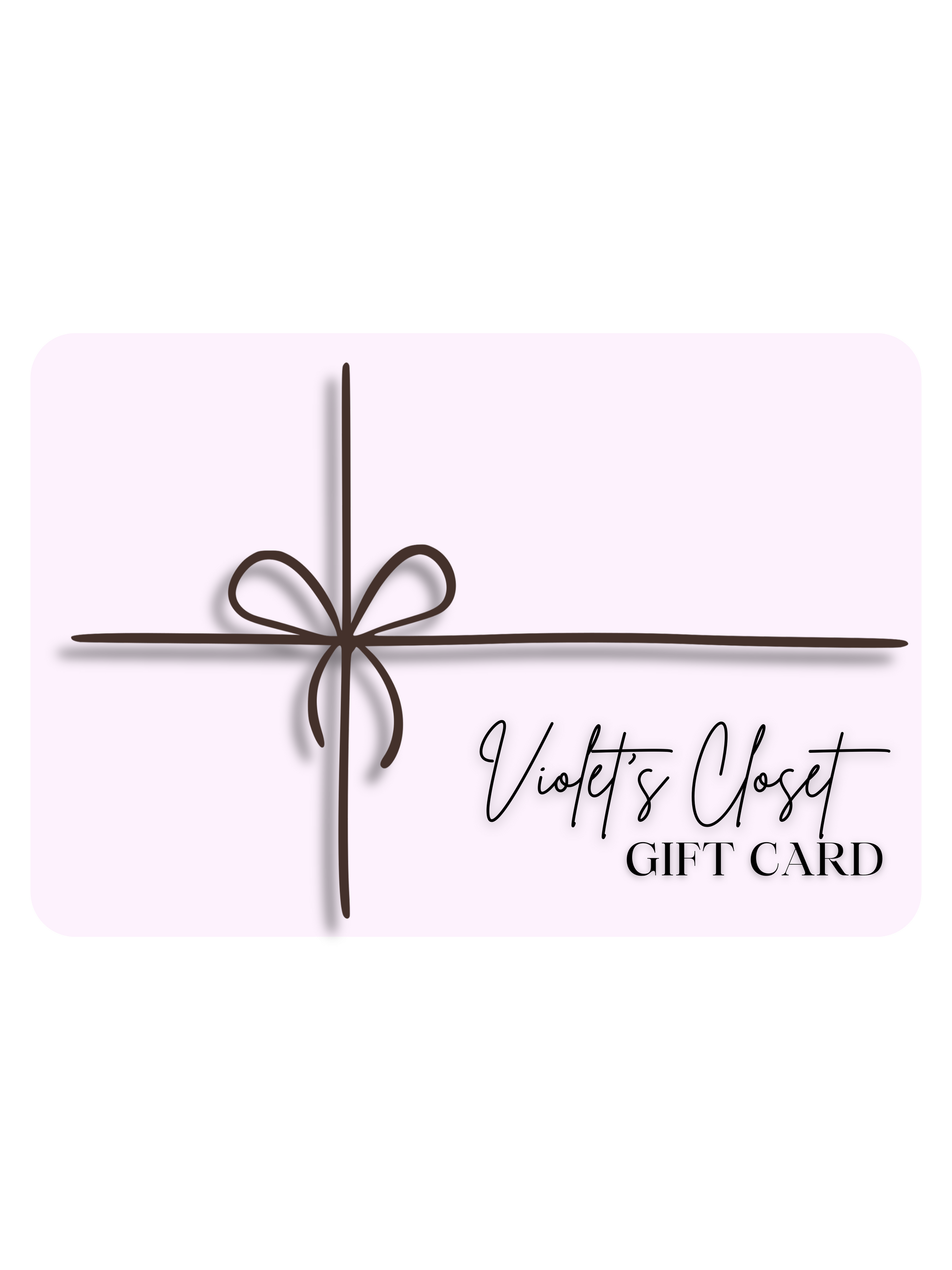 Gift Card elettronica-Violet&#x27;s Closet