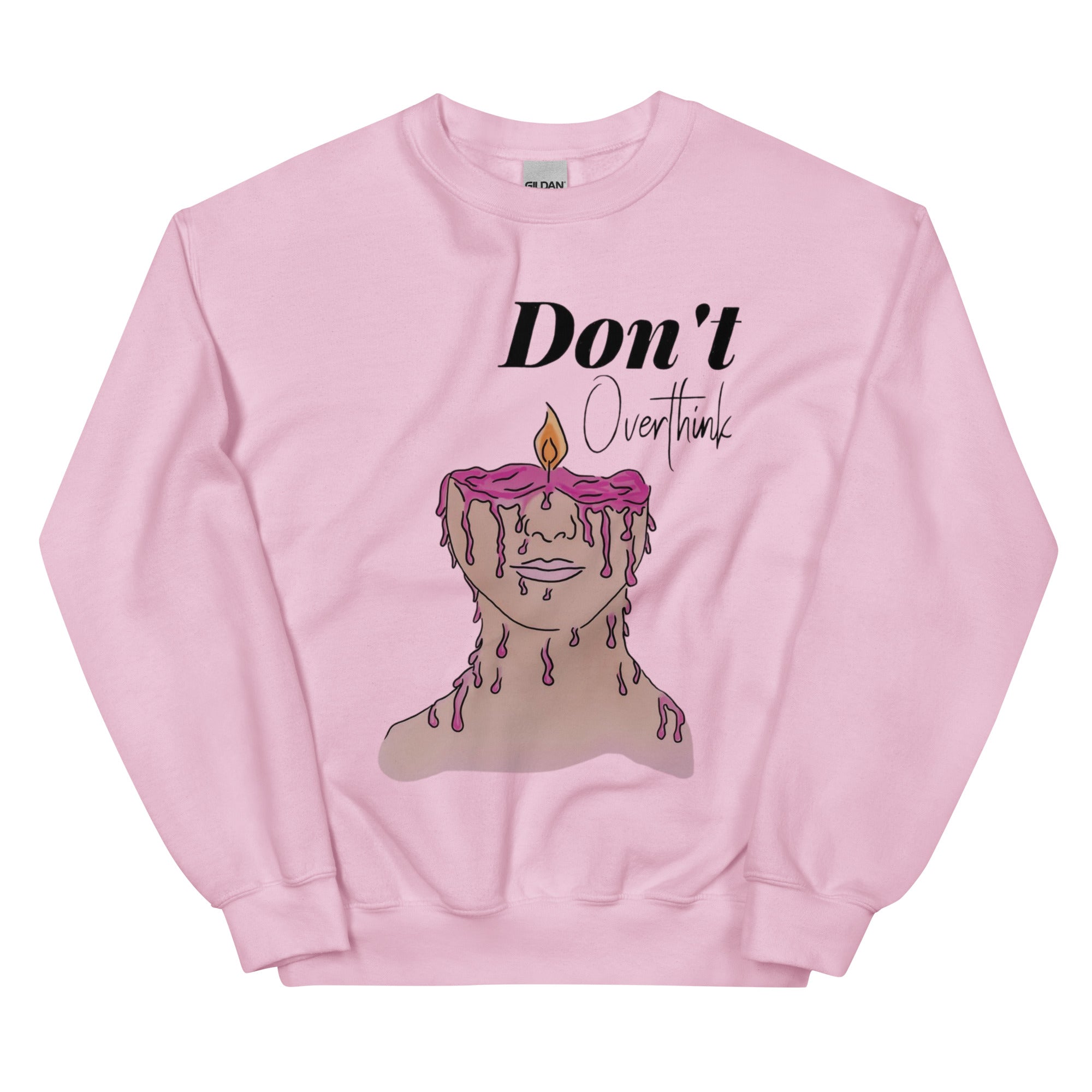 Felpa - DON'T OVERTHINK-Violet's Closet