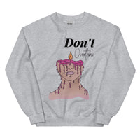 Felpa - DON'T OVERTHINK-Violet's Closet