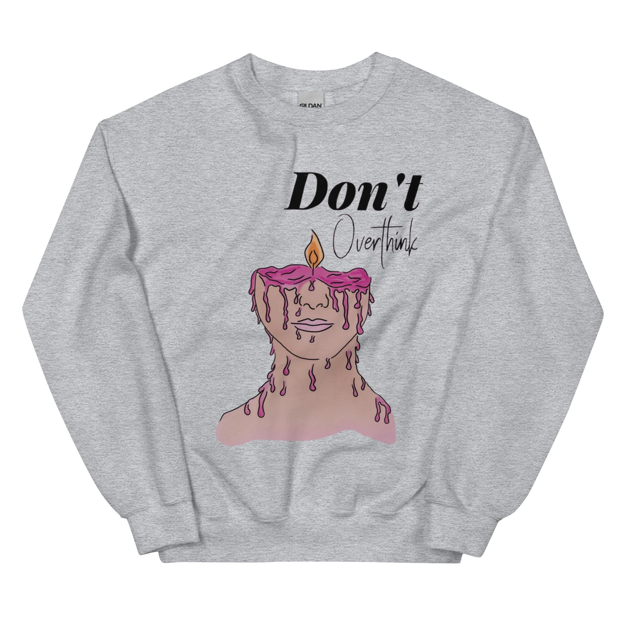 Felpa - DON'T OVERTHINK-Violet's Closet