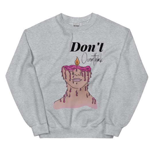 Felpa - DON'T OVERTHINK-Violet's Closet