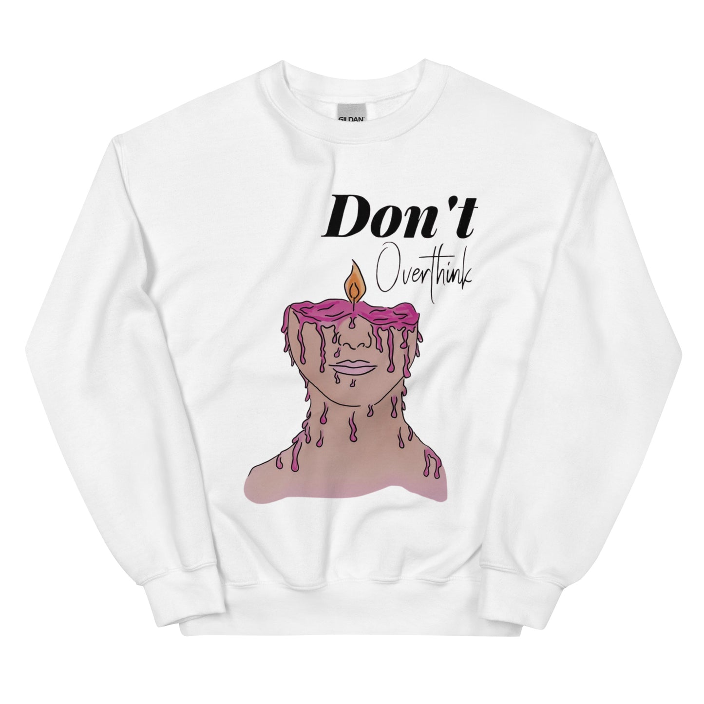 Felpa - DON'T OVERTHINK-Violet's Closet