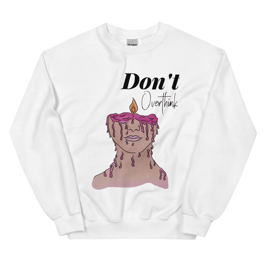 Felpa - DON'T OVERTHINK-Violet's Closet