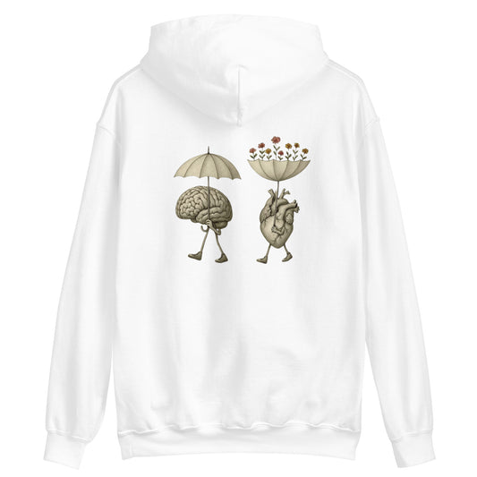 Felpa con cappuccio - HEART & BRAIN-Felpa con cappuccio - HEART & BRAIN-Violet's Closet